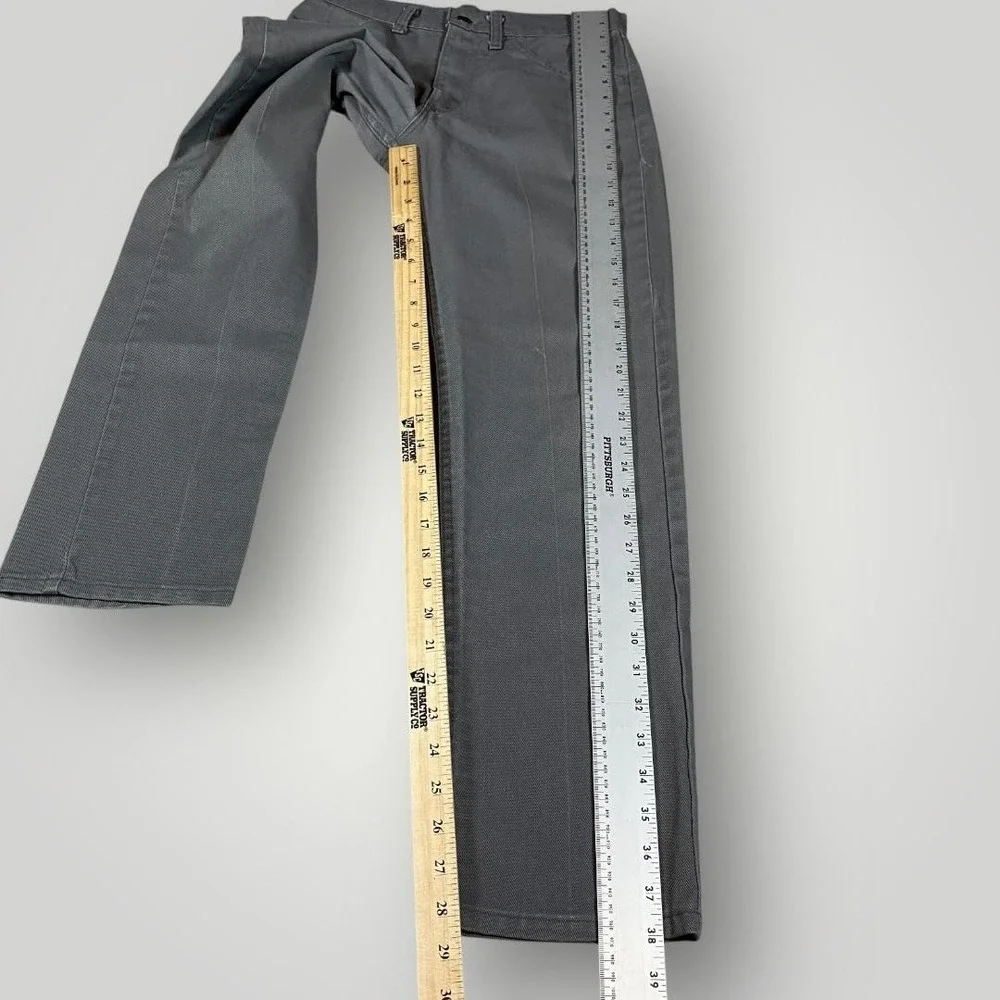 Vtg Levis 505 Jeans Mens 30x30 Gray Regular Fit‎ Straight Leg Denim Pants Casual